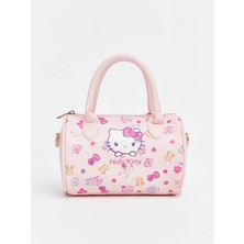 LC Waikiki Pembe Hello Kitty Figürlü Kız  Çocuk Omuz Çantası