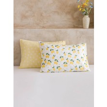 LC Waikiki Karışık Limon Baskılı Yastık Kılıfı 2'li 50X70 cm