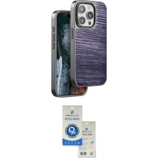 Cepte Najmaddin Apple Uyumlu iPhone 15 Pro Kılıf Atlas Minimal Özel Seri Ikili Koruma Seti 20-26