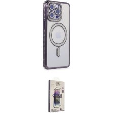 Cepte Najmaddin Apple Uyumlu iPhone 15 Pro Max Kılıf Zirve Doku Prime Ikili Koruma Seti 20-26