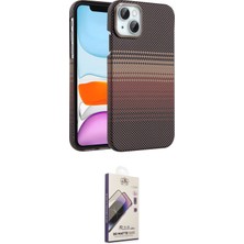 Cepte Najmaddin Apple Uyumlu iPhone 14 Kılıf Doruk Serisi Ikili Koruma Seti 20-26