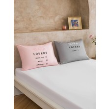 LC Waikiki Karışık Baskılı Pamuklu Yastık Kılıfı 2'li 50X70 cm