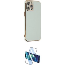 Cepte Najmaddin Apple Uyumlu iPhone 12 Pro Max Kılıf Yankı Serisi Ikili Koruma Seti 20-26