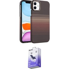 Cepte Najmaddin Apple Uyumlu iPhone 11 Kılıf Doruk Serisi Ikili Koruma Seti 20-26