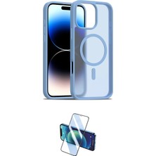 Cepte Najmaddin Apple Uyumlu iPhone 16 Pro Max Kılıf Siluet Minimal Prime Ikili Koruma Seti 20-26