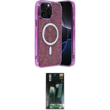 Cepte Najmaddin Apple Uyumlu iPhone 14 Pro Max Kılıf Eksen Çizgi Ikili Koruma Seti 20-26