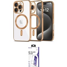 Cepte Najmaddin Apple Uyumlu iPhone 16 Pro Max Kılıf Nova Işık Özel Seri Ikili Koruma Seti 20-