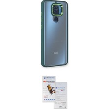 Cepte Najmaddin Xiaomi Uyumlu Redmi Note 9 Kılıf Eksen Doku Prime Ikili Koruma Seti 20-26
