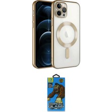 Cepte Najmaddin Apple Uyumlu iPhone 14 Pro Max Kılıf Nova Işık Özel Seri Ikili Koruma Seti 20-