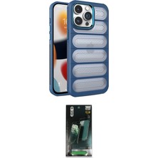 Cepte Najmaddin Apple Uyumlu iPhone 15 Pro Kılıf Yadigar Doku Özel Seri Ikili Koruma Seti 20-26