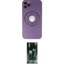 Cepte Najmaddin Apple Uyumlu iPhone 12 Pro Kılıf Eksen Klasik Prime Ikili Koruma Seti 20-26