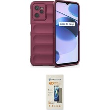 Cepte Najmaddin Realme Uyumlu C35 Kılıf Atlas Koleksiyonu Ikili Koruma Seti 20-26