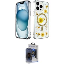Cepte Najmaddin Apple Uyumlu iPhone 15 Pro Max Kılıf Kozmos Doku Ikili Koruma Seti 20-26
