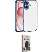 Cepte Najmaddin Apple Uyumlu iPhone 17 Kılıf Vadi Minimal Ikili Koruma Seti 20-26