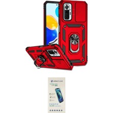 Cepte Najmaddin Xiaomi Uyumlu Redmi Note 10 Pro Kılıf Ahenk Klasik Ikili Koruma Seti 20-26