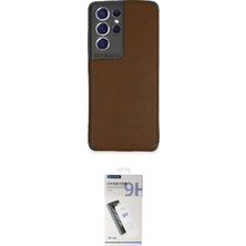 Cepte Najmaddin Samsung Uyumlu Galaxy S21 Ultra Kılıf Doruk Asil Koleksiyonu Ikili Koruma Seti 20