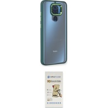Cepte Najmaddin Xiaomi Uyumlu Redmi Note 9 Kılıf Eksen Doku Prime Ikili Koruma Seti 20-26
