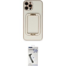 Cepte Najmaddin Apple Uyumlu iPhone 12 Pro Kılıf Kozmos Minimal Prime Ikili Koruma Seti 20-26