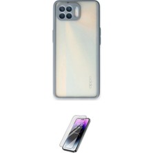Cepte Najmaddin Oppo Uyumlu Reno 4 Lite Kılıf Ahenk Çizgi Serisi Ikili Koruma Seti 20-26