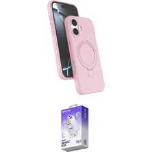 Cepte Najmaddin Apple Uyumlu iPhone 16 Kılıf Iz Işık Koleksiyonu Ikili Koruma Seti 20-26