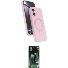 Cepte Najmaddin Apple Uyumlu iPhone 16 Kılıf Iz Işık Koleksiyonu Ikili Koruma Seti 20-26