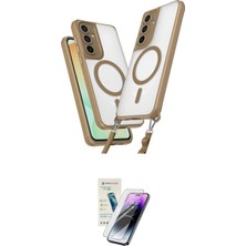 Cepte Najmaddin Samsung Uyumlu Galaxy S25 Plus Kılıf Atlas Doku Koleksiyonu Ikili Koruma Seti 20-