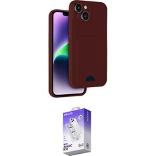 Cepte Najmaddin Apple Uyumlu iPhone 14 Kılıf Vadi Çizgi Prime Ikili Koruma Seti 20-26