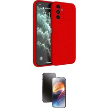 Cepte Najmaddin Samsung Uyumlu Galaxy S23 Fe Kılıf Kozmos Yansıma Özel Seri Ikili Koruma Seti 2