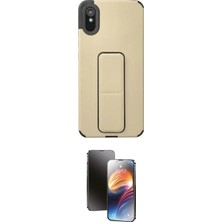 Cepte Najmaddin Xiaomi Uyumlu Redmi 9A Kılıf Çekirdek Yansıma Ikili Koruma Seti 20-26