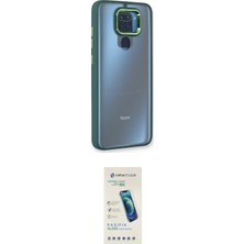 Cepte Najmaddin Xiaomi Uyumlu Redmi Note 9 Kılıf Eksen Doku Prime Ikili Koruma Seti 20-26