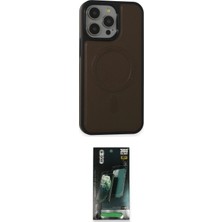 Cepte Najmaddin Apple Uyumlu iPhone 15 Pro Max Kılıf Zirve Işık Serisi Ikili Koruma Seti 20-26