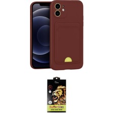 Cepte Najmaddin Apple Uyumlu iPhone 11 Kılıf Vadi Çizgi Prime Ikili Koruma Seti 20-26