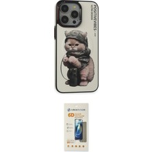 Cepte Najmaddin Apple Uyumlu iPhone 14 Pro Kılıf Siluet Modern Özel Seri Ikili Koruma Seti 20-26
