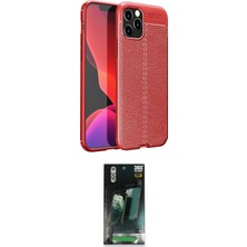 Cepte Najmaddin Apple Uyumlu iPhone 12 Pro Max Kılıf Doruk Klasik Özel Seri Ikili Koruma Seti 20