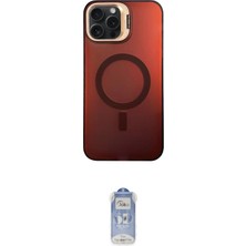 Cepte Najmaddin Apple Uyumlu iPhone 15 Pro Kılıf Doruk Klasik Prime Ikili Koruma Seti 20-26