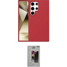 Cepte Najmaddin Samsung Uyumlu Galaxy S24 Ultra Kılıf Kozmos Yansıma Özel Seri Ikili Koruma Set
