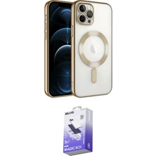 Cepte Najmaddin Apple Uyumlu iPhone 14 Pro Max Kılıf Nova Işık Özel Seri Ikili Koruma Seti 20-