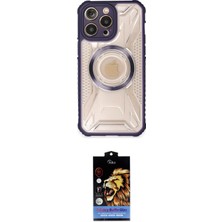 Cepte Najmaddin Apple Uyumlu iPhone 14 Pro Max Kılıf Kutup Modern Ikili Koruma Seti 20-26