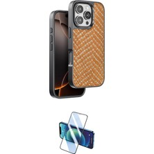 Cepte Najmaddin Apple Uyumlu iPhone 16 Pro Kılıf Vadi Özel Seri Ikili Koruma Seti 20-26