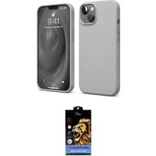 Cepte Najmaddin Apple Uyumlu iPhone 14 Kılıf Kozmos Yansıma Özel Seri Ikili Koruma Seti 20-26