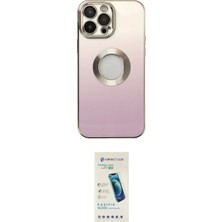 Cepte Najmaddin Apple Uyumlu iPhone 13 Pro Max Kılıf Kutup Yansıma Özel Seri Ikili Koruma Seti