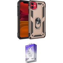 Cepte Najmaddin Apple Uyumlu iPhone 11 Kılıf Ahenk Klasik Koleksiyonu Ikili Koruma Seti 20-26