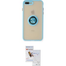 Cepte Najmaddin Apple Uyumlu iPhone 7 Plus Kılıf Yörünge Çizgi Ikili Koruma Seti 20-26