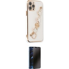 Cepte Najmaddin Apple Uyumlu iPhone 12 Pro Max Kılıf Nova Işık Prime Ikili Koruma Seti 20-26