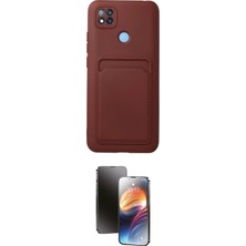 Cepte Najmaddin Xiaomi Uyumlu Redmi 9c Kılıf Vadi Çizgi Prime Ikili Koruma Seti 20-26
