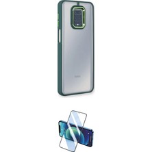 Cepte Najmaddin Xiaomi Uyumlu Redmi Note 9 Pro Kılıf Eksen Doku Prime Ikili Koruma Seti 20-26