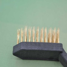 Hereveoyuncak Metal Tel Fırça Plastik Saplı Pas Kir Sökme Temizlemee Fırçası