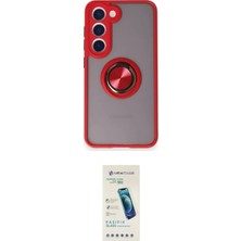 Cepte Najmaddin Samsung Uyumlu Galaxy M15 Kılıf Yörünge Çizgi Ikili Koruma Seti 20-26