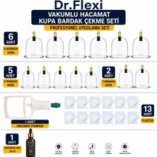 Dr.Flexi Vakumlu Hacamat Kupa Bardak Çekim Seti