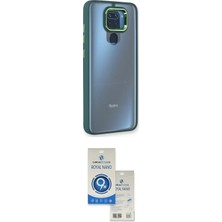 Cepte Najmaddin Xiaomi Uyumlu Redmi Note 9 Kılıf Eksen Doku Prime Ikili Koruma Seti 20-26